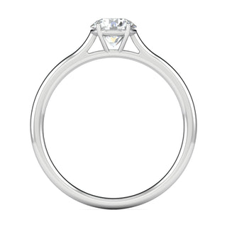 1.02ct Round F- VS2 Lab Grown Diamond Solitaire Engagement Ring