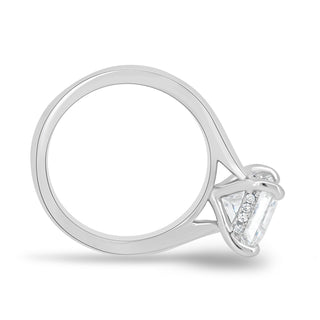 Bague de fiançailles avec diamant solitaire taille ronde de 1,83 ct G-VS2 cultivé en laboratoire 