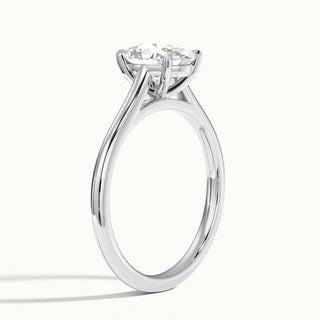 1.50CT Oval Cut Moissanite Diamond Solitaire Engagement Ring