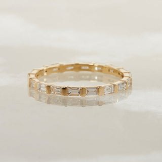 0.80CTW Baguette Cut Full Eternity Wedding Band for Women