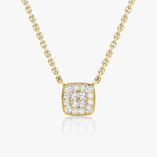 0.10 TCW Round F/VS Lab Grown Diamond Necklace