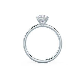 2.0ct Three Prong Pear Moissanite Diamond Solitare Engagement Ring For Her