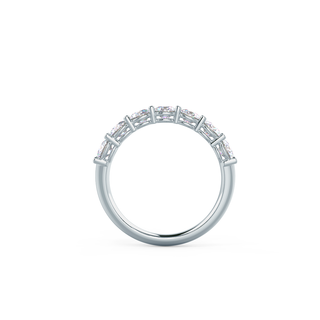 Alliance de mariage éternité à 7 pierres taille brillant rond de 2,7 mm 