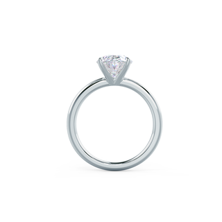 1.75ct Oval Cut Solitaire Moissanite Diamond Engagement Ring - ELITE CARAT