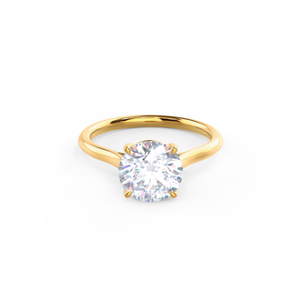 2.75ct Round Brilliant Cut Diamond 14K Gold Engagement Ring - ELITE CARAT