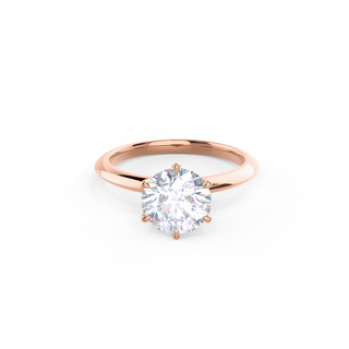 2.50ct Round Brilliant Cut Diamond 14K Gold Engagement Ring - ELITE CARAT