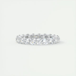 2.1 CT Round  Diamond Full Eternity Wedding Band With EF- VVS Clarity