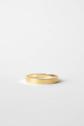 Classic Plain Flat Wedding Band For Men