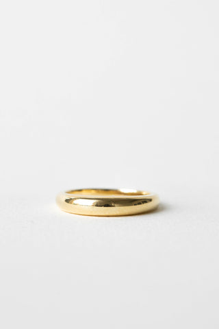 Plain Petite Dome Wedding Band