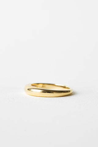 Plain Petite Dome Wedding Band