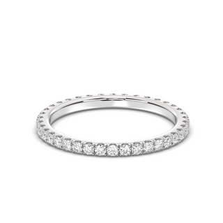 0.37 CT Round E- VS1  Diamond Eternity Setting Wedding Band