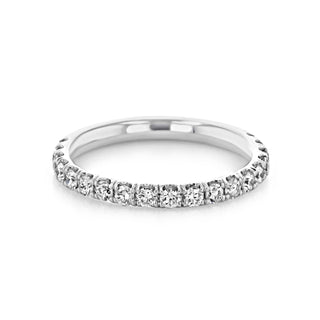 Round Brilliant Cut 3/4 Eternity Wedding Band - ELITE CARAT