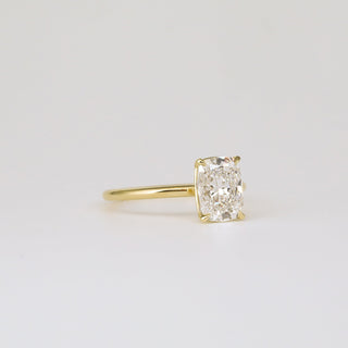 Bague de fiançailles solitaire en diamant CVD coussin de 1,0 à 3,0 CT