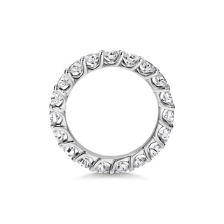 Alliance de mariage empilable ronde de 2,85 ct avec diamants