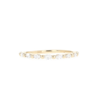 Alliance de mariage en moissanite taille marquise de 0,36 TCW