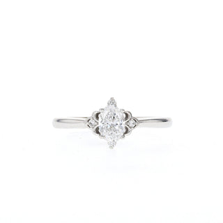 1.20CT Oval Solitaire Vintage Moissanite Diamond Engagement Ring