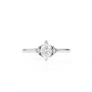 1.20CT Oval Cut Vintage Moissanite Solitaire Diamond Engagement Ring - ELITE CARAT