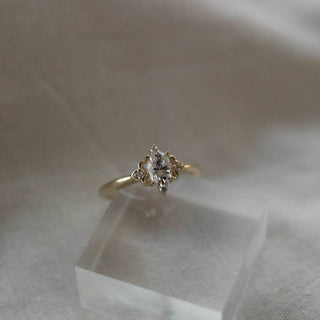 1.20CT Oval Cut Vintage Moissanite Solitaire Diamond Engagement Ring - ELITE CARAT