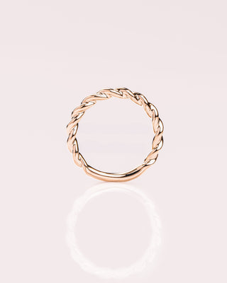 Classic Twisted Gold Wedding Band