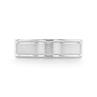 Brushed Finish Classic Men's Wedding Band