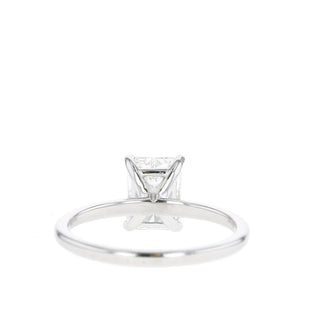 Bague de fiançailles solitaire en diamant moissanite à quatre griffes de 1,70 ct