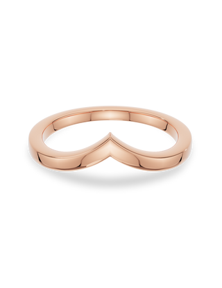 Classic Curved Plain Wedding Band