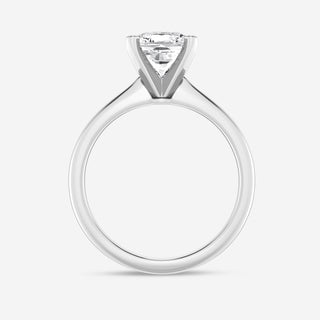 Bague de fiançailles solitaire en diamant moissanite coussin 2,0 ct avec quatre griffes