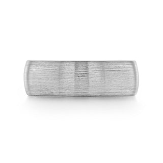 Brushed Finish Classic Men's Wedding Band