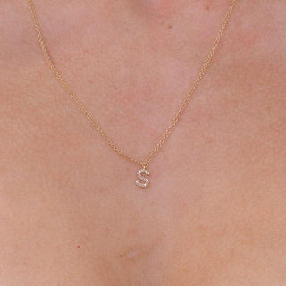 Collier solitaire rond en moissanite à personnaliser - 0,05 TCW