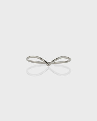 Classic Plain V-shaped Wedding Band