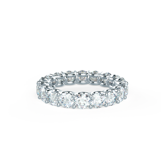 Alliance de mariage en diamant taille brillant rond de 2,7 mm