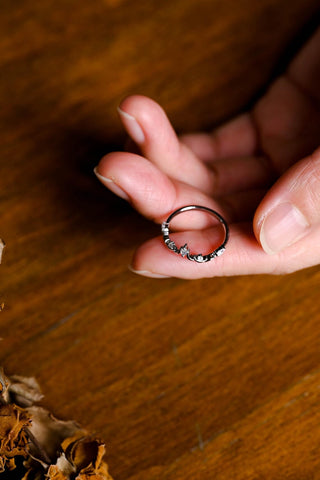 Alliance de mariage incurvée unique en diamants Moissanite taille ronde et marquise