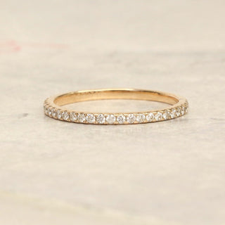 0.50 TCW Round Full Eternity EF/VS1 Diamond Wedding Band