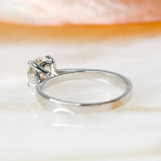 1.0 -3.0 CT Round Solitaire Diamond Engagement Ring