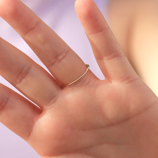 Bague en diamant taille ronde avec petit cœur pavé pour cadeau de Saint-Valentin