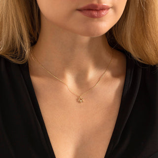 Star of David Lab Grown Diamond Necklace for Her