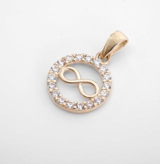 Collier Cercle avec Diamant Infini pour Cadeau d'Anniversaire 