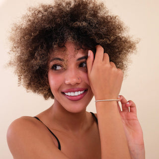 Pulsera de tenis con diamantes de talla redonda para regalo de Halloween