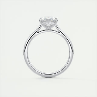 Bague de fiançailles en moissanite solitaire marquise 2 carats de 1,8 mm 