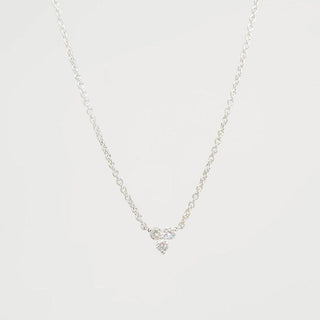 0.12CT Round Moissanite Lindsey Necklace