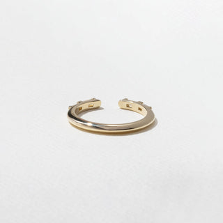 0.24 TCW baguette- Open Wedding Band