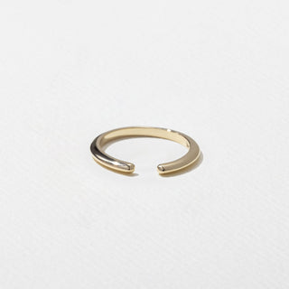 Plain Open Solitaire Band