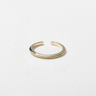 Plain Open Solitaire Band