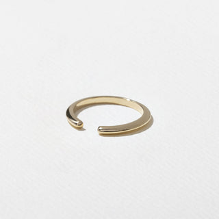 Plain Open Solitaire Band