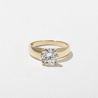 1.55 CT Round G/VS1 CVD Diamond Solitaire Engagement Ring