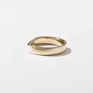 Unique Plain Wedding Band