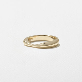 Plain solitaire Wedding Band