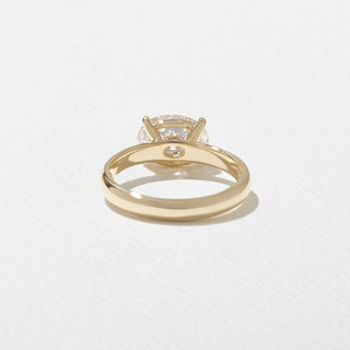 Bague de fiançailles solitaire en diamant ovale est-ouest de 2,08 ct G/VS1 CVD