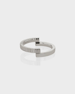 Plain Traction Split Men's Wedding Band