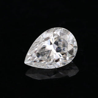 5.00 CT Pear Hybrid Cut Colorless Loose Moissanite - ELITE CARAT